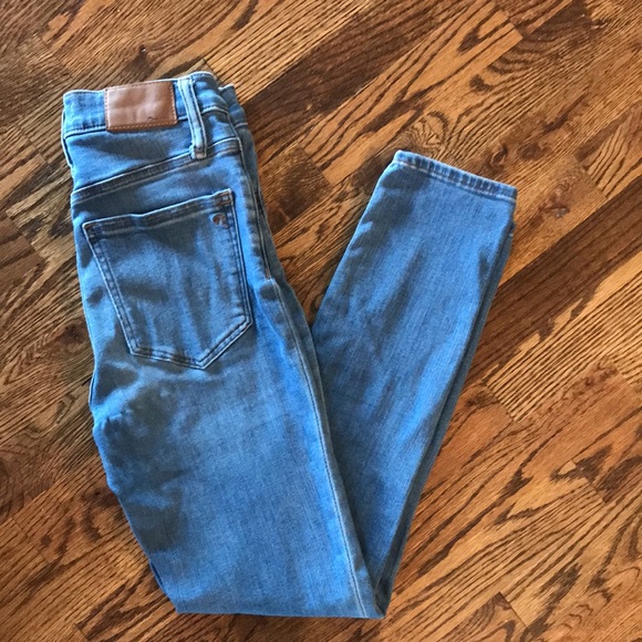 Madewell Roadtripper Crop Skinny Jeans 